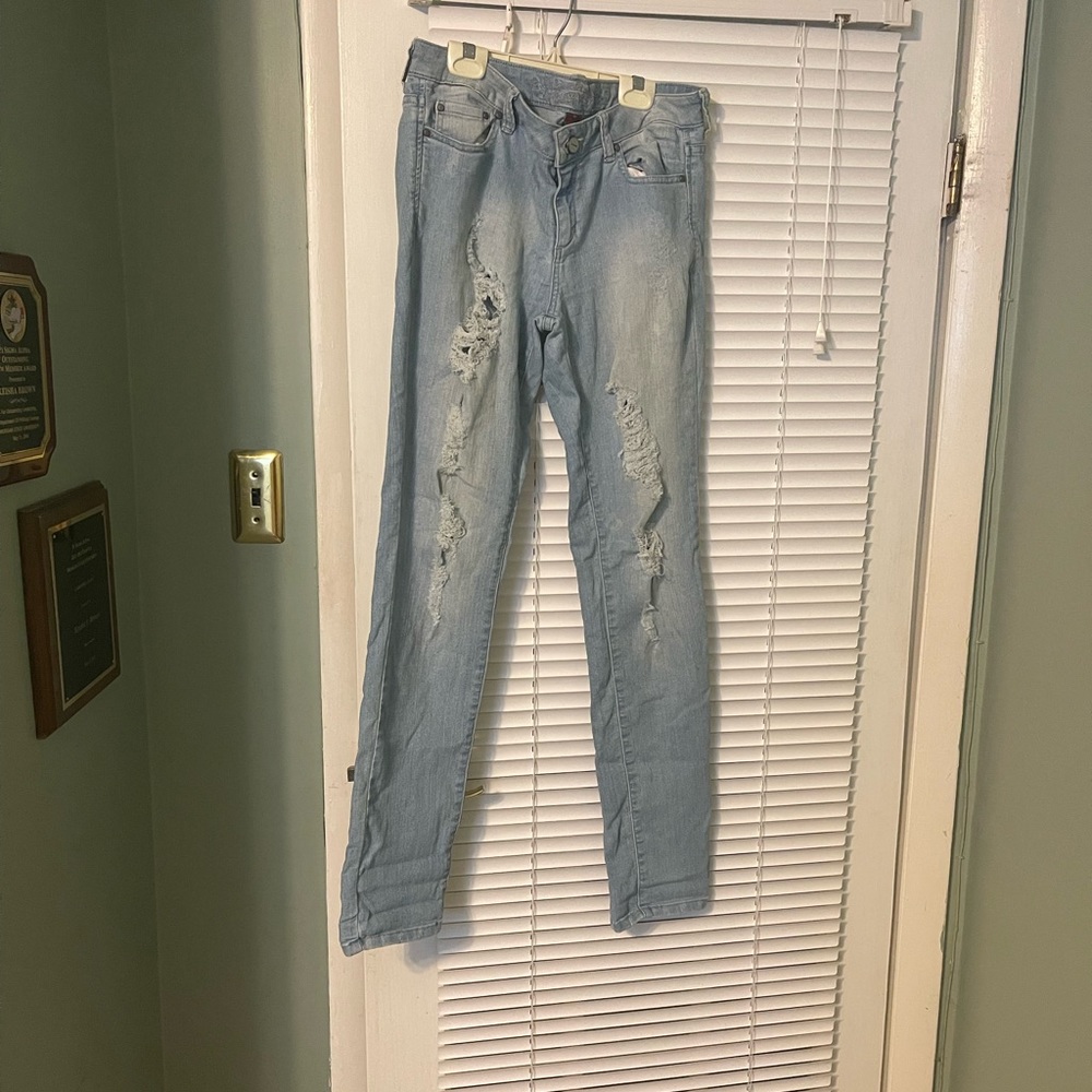 Distressed Jeans